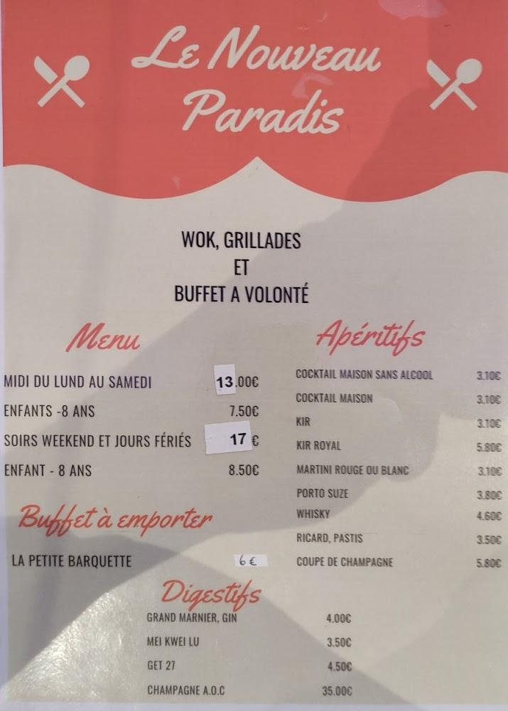 Le nouveau paradis - Menu Image 3